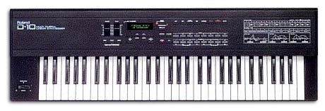 シンセRoland D-10 - 鍵盤楽器